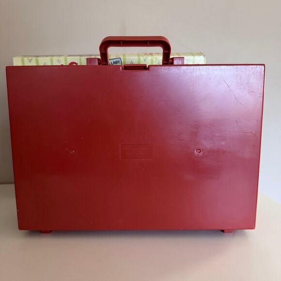 Wallace and Gromit West Wallaby Street Playhouse Vintage 1989 Travel Case Vivid - Picture 10 of 12